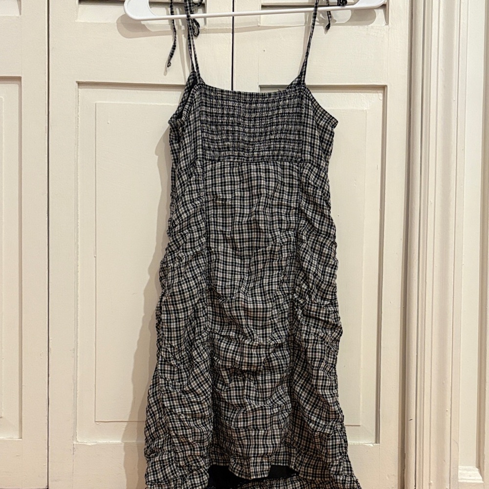 Black and White Plaid Dress Holister Dress - Picture 10 of 12
